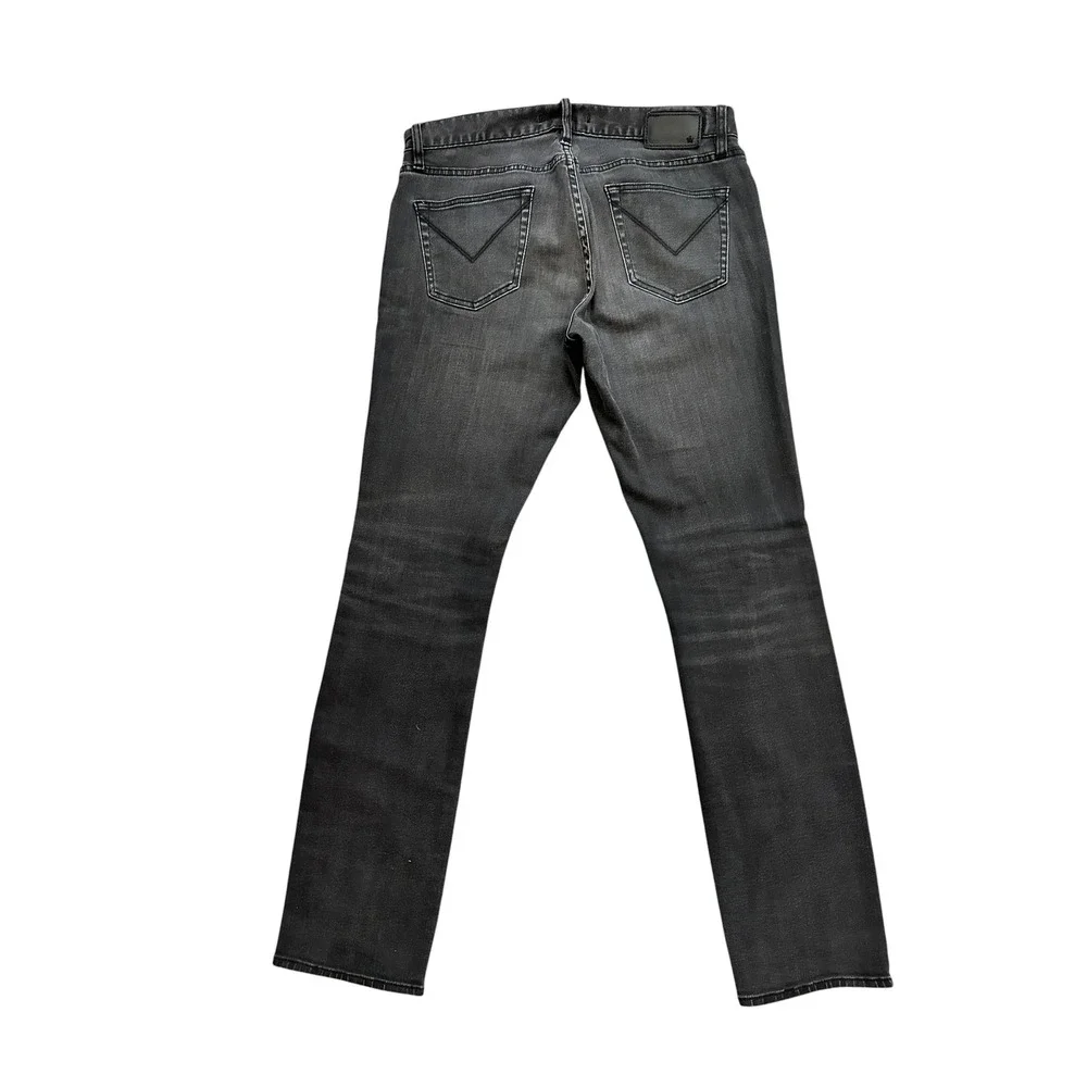 Grunge Gray John Varvatos Bowery Jeans 31 Slim Straight Denim